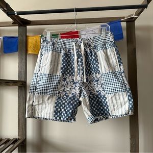 Men’s patchwork shorts